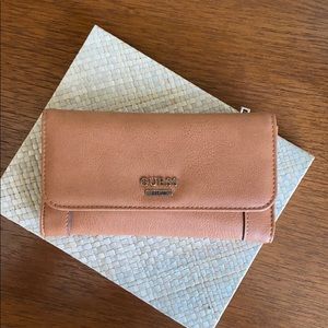 GUESS wallet brown/tan